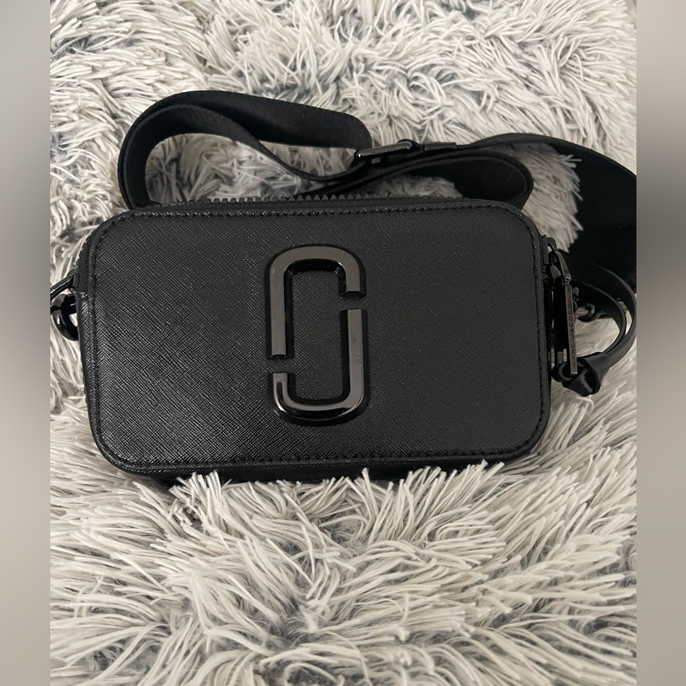 MARC JACOBS - The Snapshot Leather Camera Bag